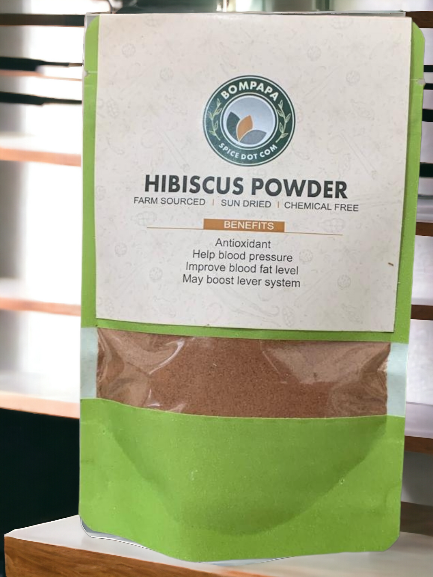 Hibiscus Powder chemical-free sun dried