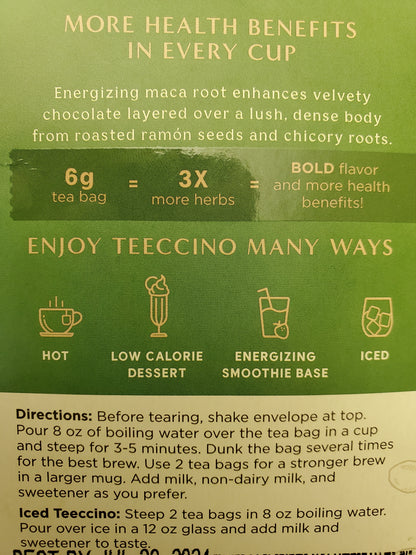 MACA chocolate Tea