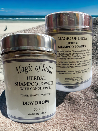 Dew Drop Herbal Shampoo Powder