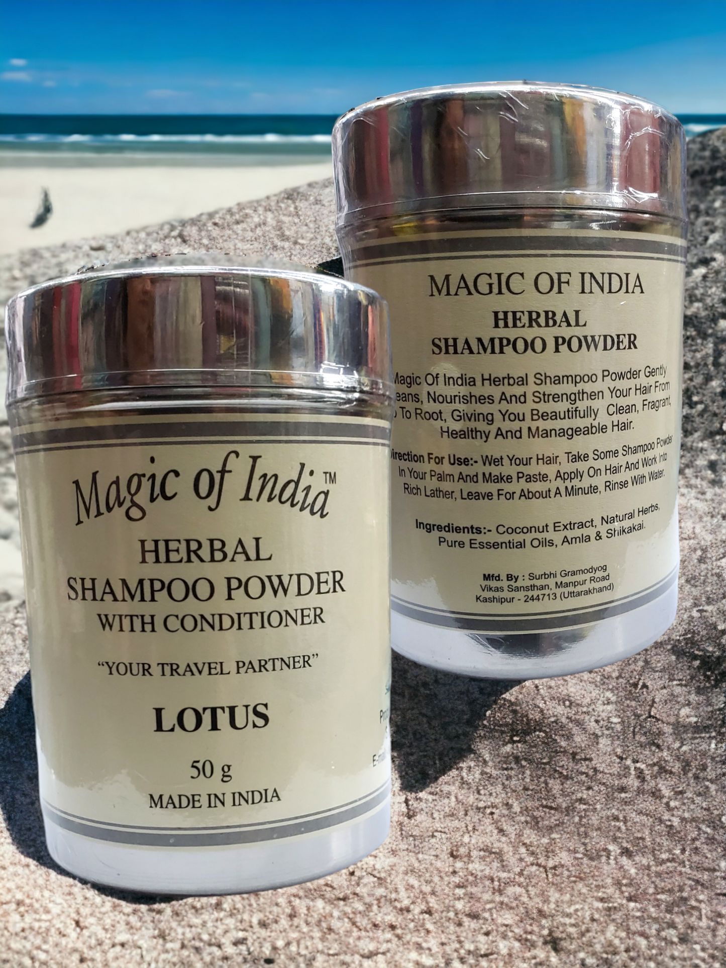 Herbal Shampoo & Conditioner Powder