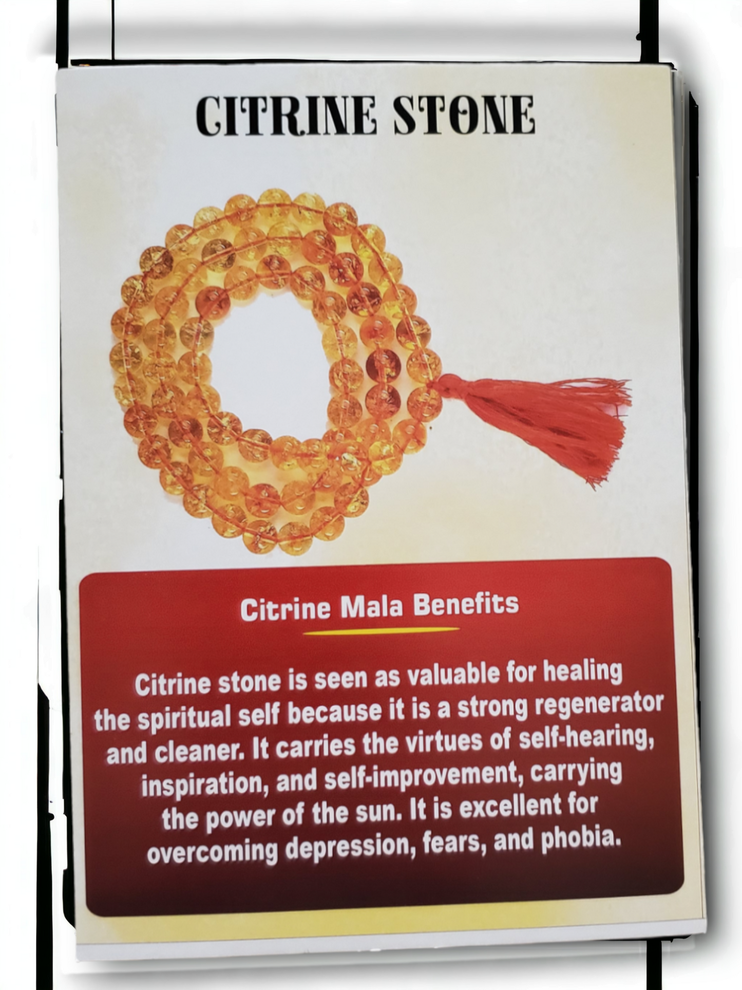 Citrine Bracelet with amulet