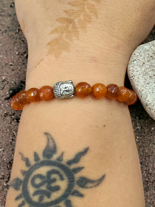 Citrine Bracelet with amulet