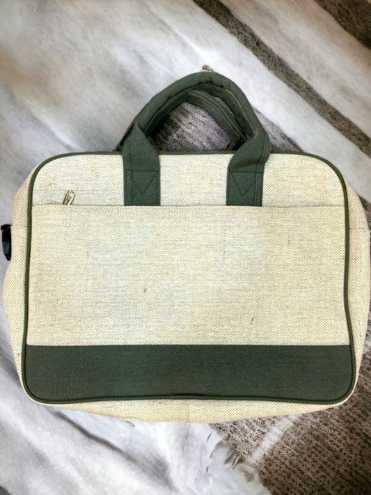 Hemp laptop bag