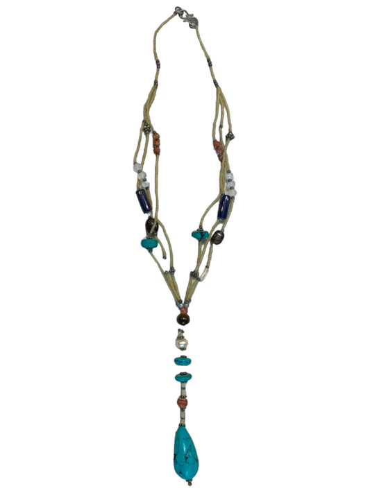 Handmade Turquoise cute necklace