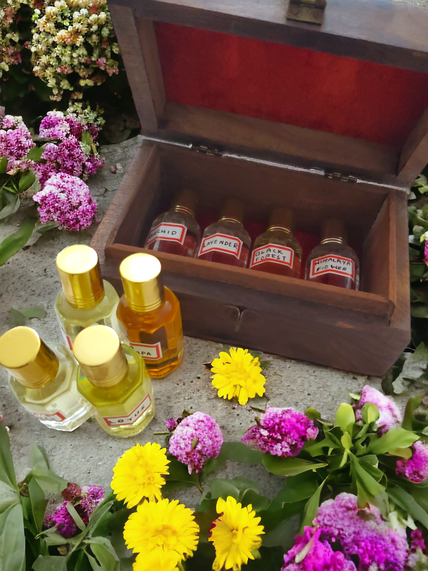 GIFT box of 8 Essential OILS (buy 7, get 1 free)