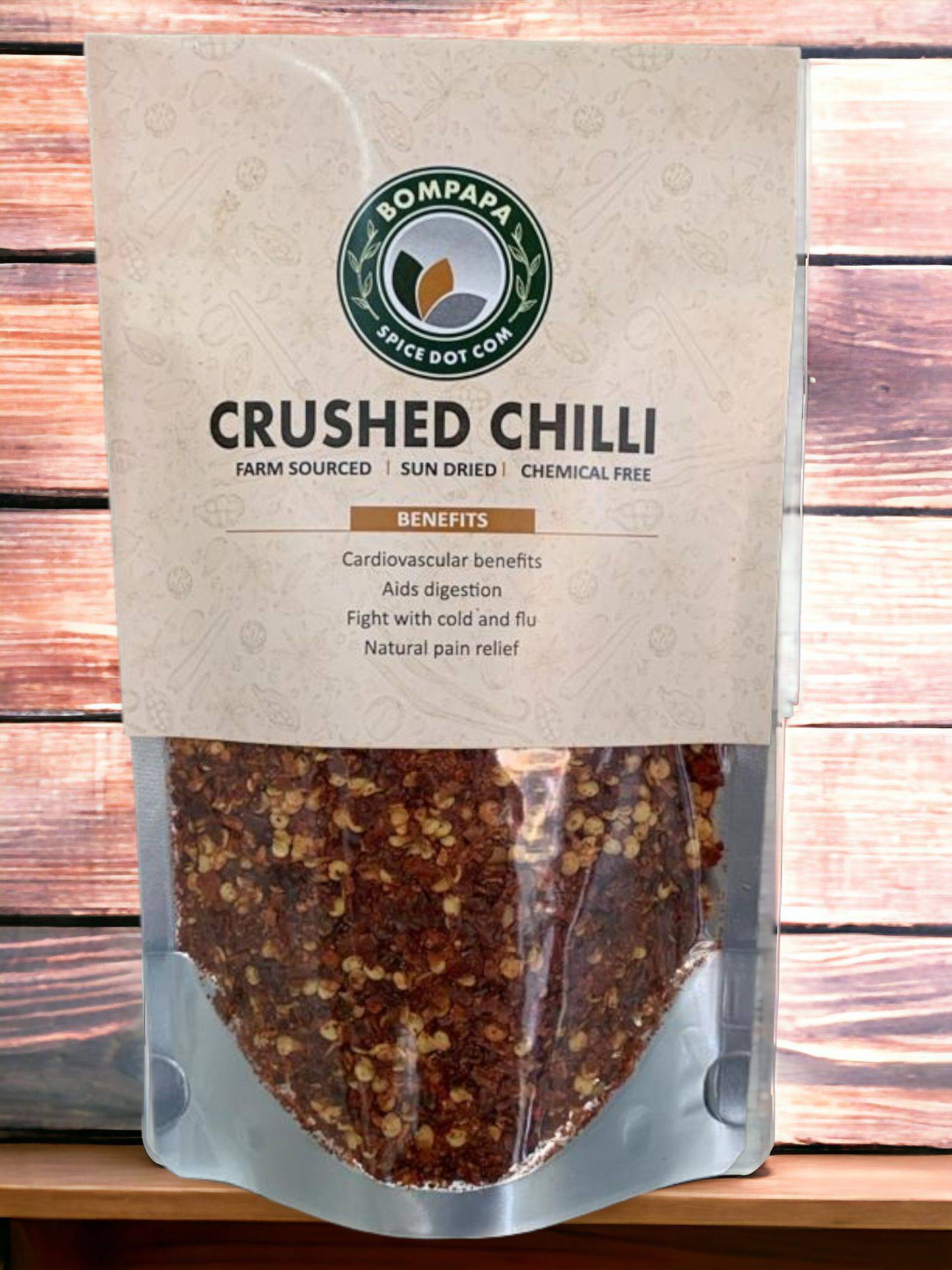 Chilli - Birds eye, crushed, or powder chemical-free sun dried