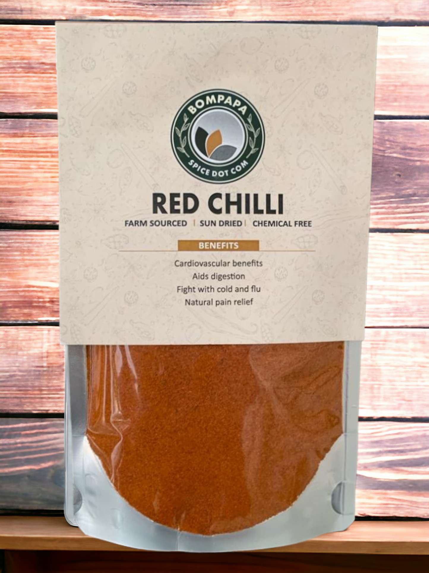 Chilli - Birds eye, crushed, or powder chemical-free sun dried