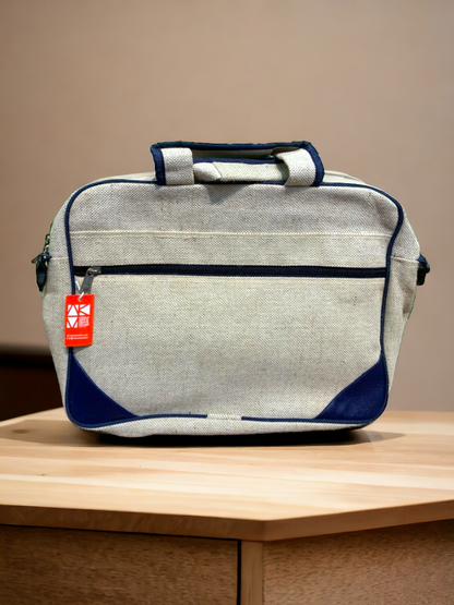 For your office - Handmade Hemp Laptop bags & Docs holders