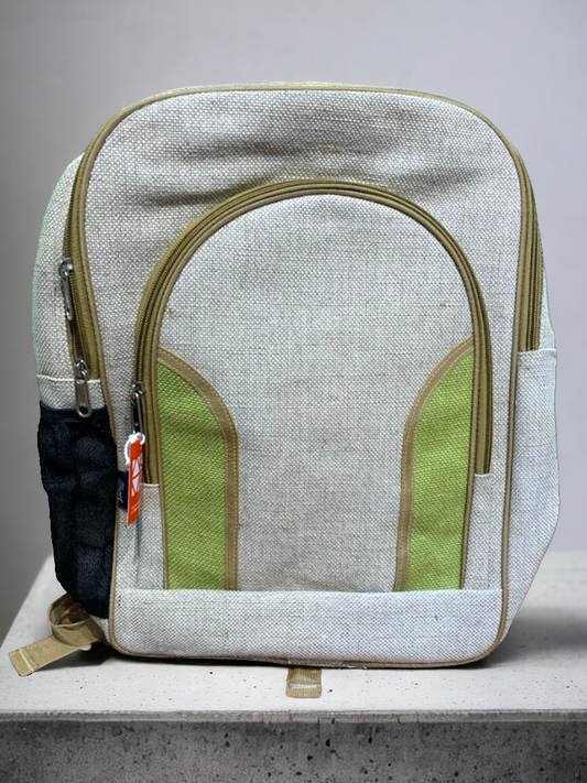 HEMP Back Bag perfect for books, travelling, overnight stays 2 styles
