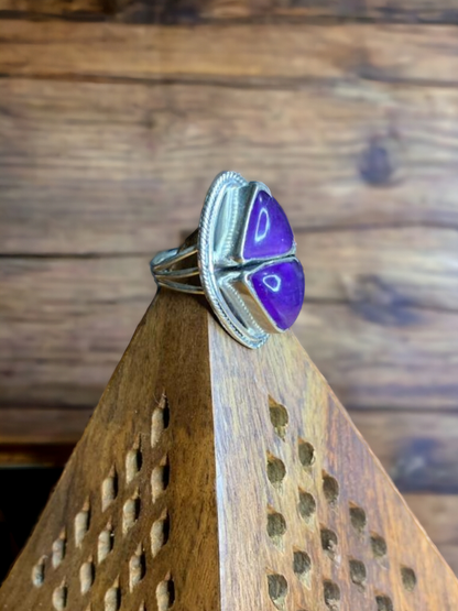 Amethyst Handcrafted Ring