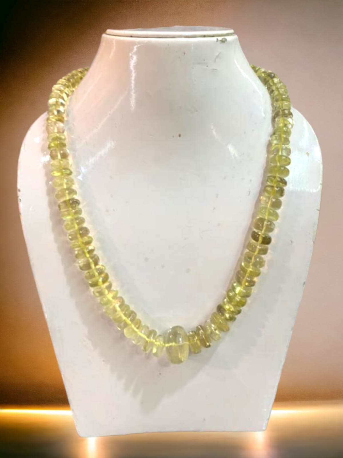 Lemon Topaz Necklace