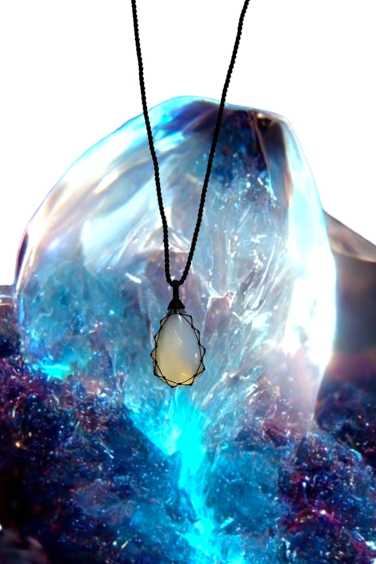 Moonstone White Necklace